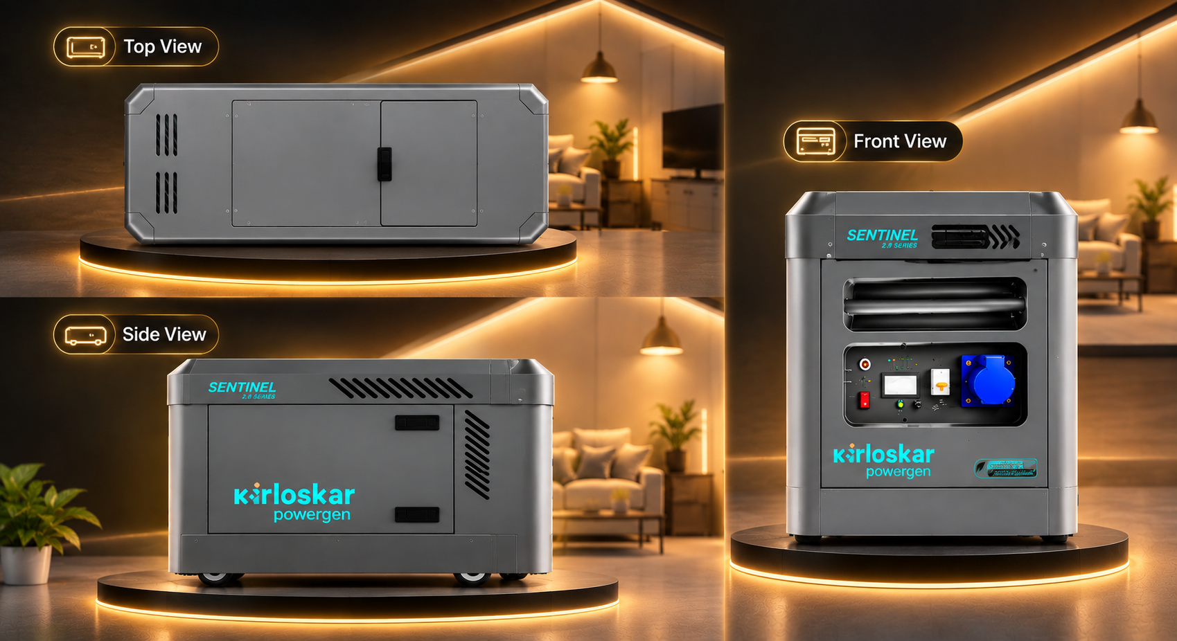 DNB PowerSol Generator Supplier in Thane, Mumbai and Navi Mumbai